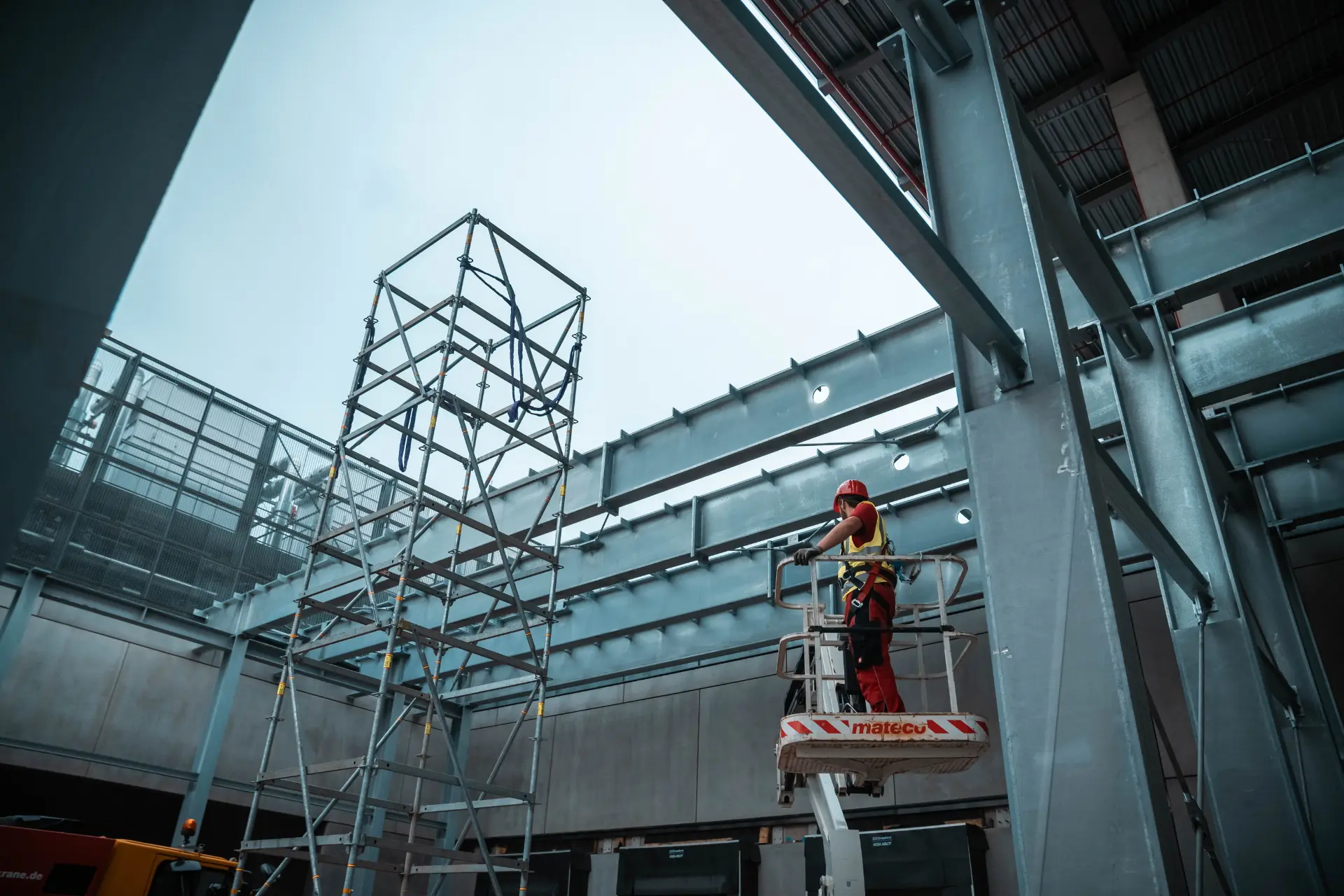  Stahlbau als bevorzugte Bauweise für Industrie und Gewerbe