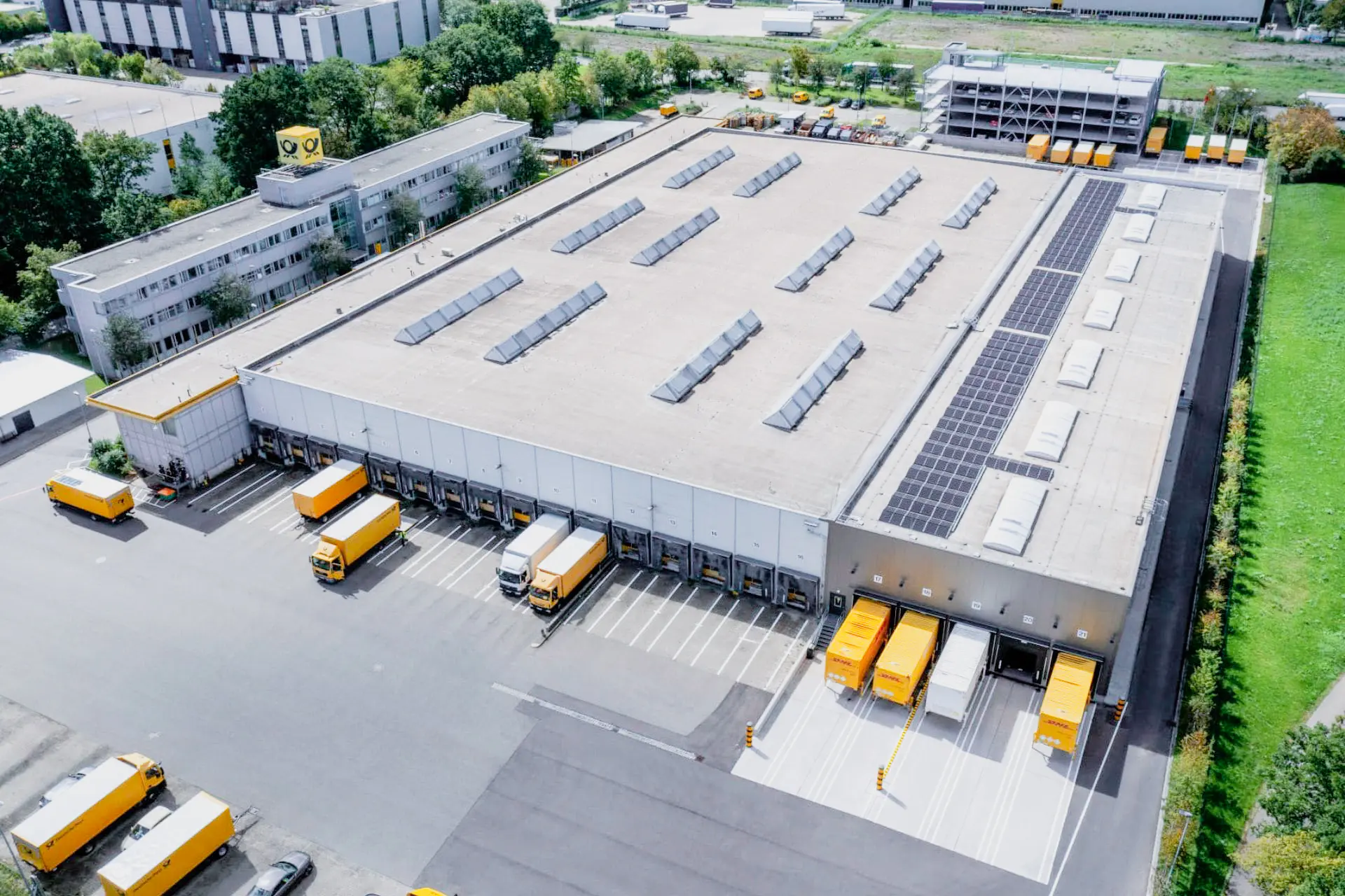 Lager- und Logistikhalle als Industriebauprojekt von Krähe + Wöhr